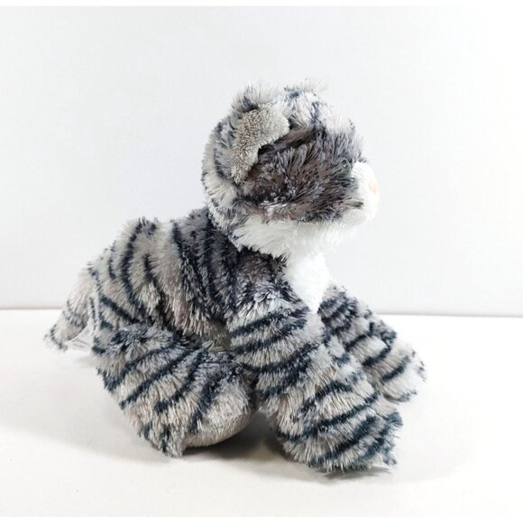 Aurora Mini Flopsie Lily the Cat 6.5 Inch Stuffed Animal Plush - Picture 2 of 4